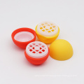 Egg Shape Lip Balm Container Plastic Cosmetic Box